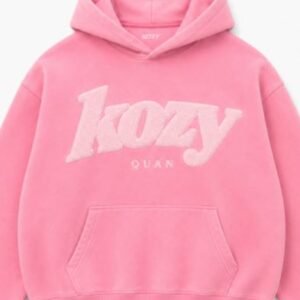Kozy Hoodie Pink Quan