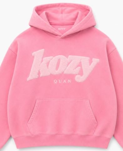 Kozy Hoodie Pink Quan Kozy Hoodie Pink Quan