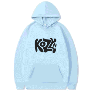 Black Blue Kozy Hoodie