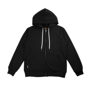 Kozy Black Full Zip Hoodie