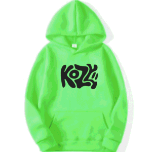 Kozy Hoodie Green/Black