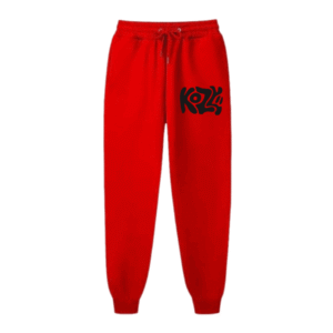 Red Sweatpants: Kozy Red Sweatpants