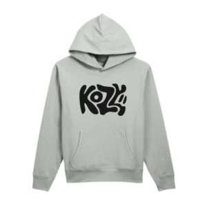 kozy Heather Hoodie Grey